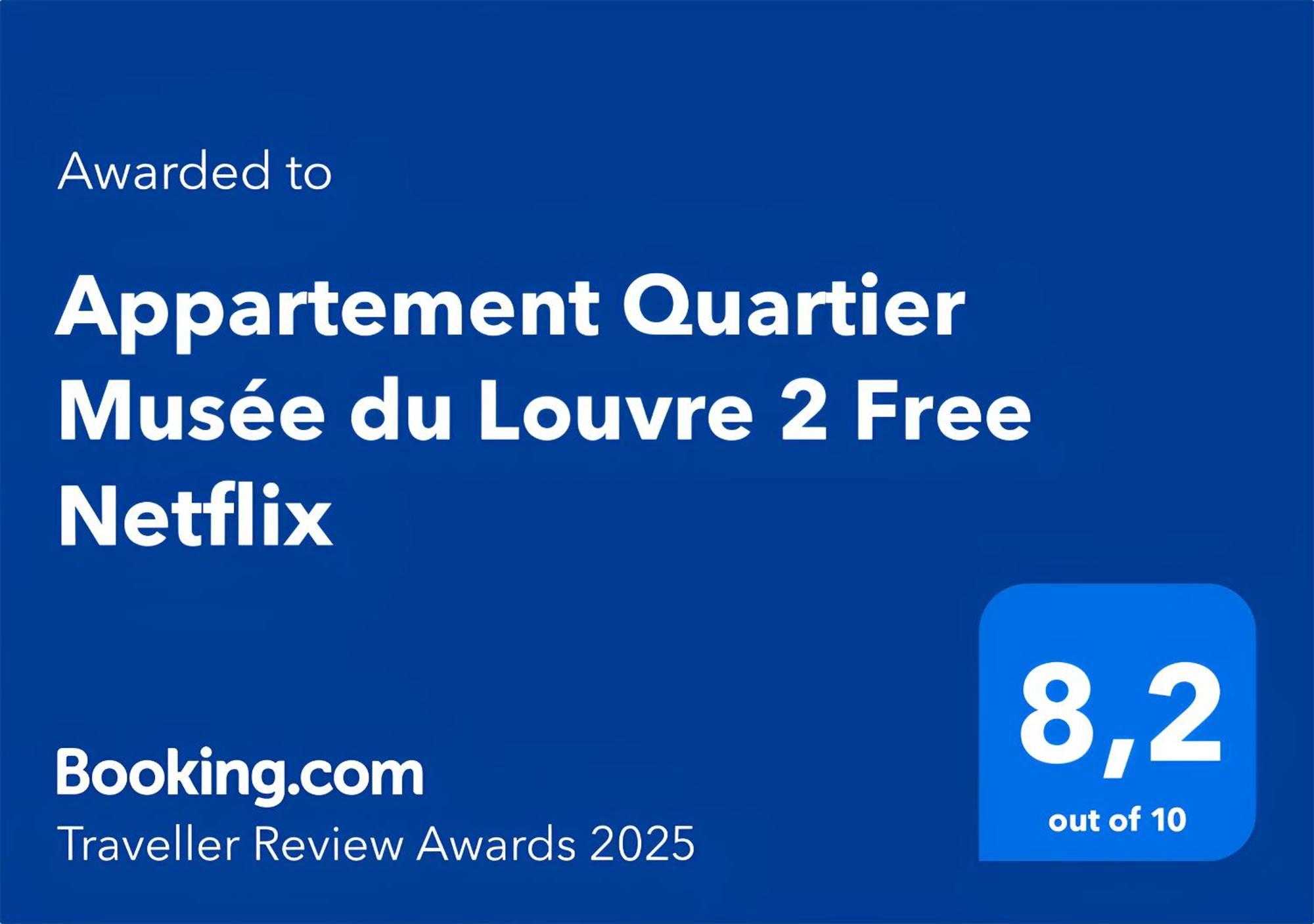 Appartement Quartier Musee Du Louvre 2 Free Netflix Párizs Kültér fotó