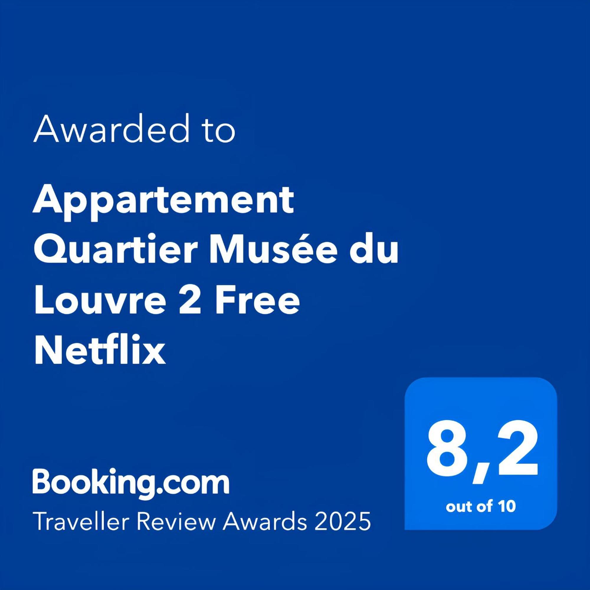 Appartement Quartier Musee Du Louvre 2 Free Netflix Párizs Kültér fotó